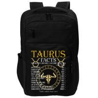 Taurus Facts Zodiac Sign Impact Tech Backpack