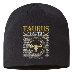 Taurus Facts Zodiac Sign Sustainable Beanie