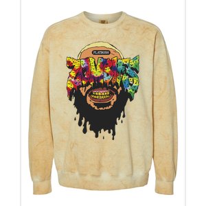 The Flatbush Zombies Colorblast Crewneck Sweatshirt