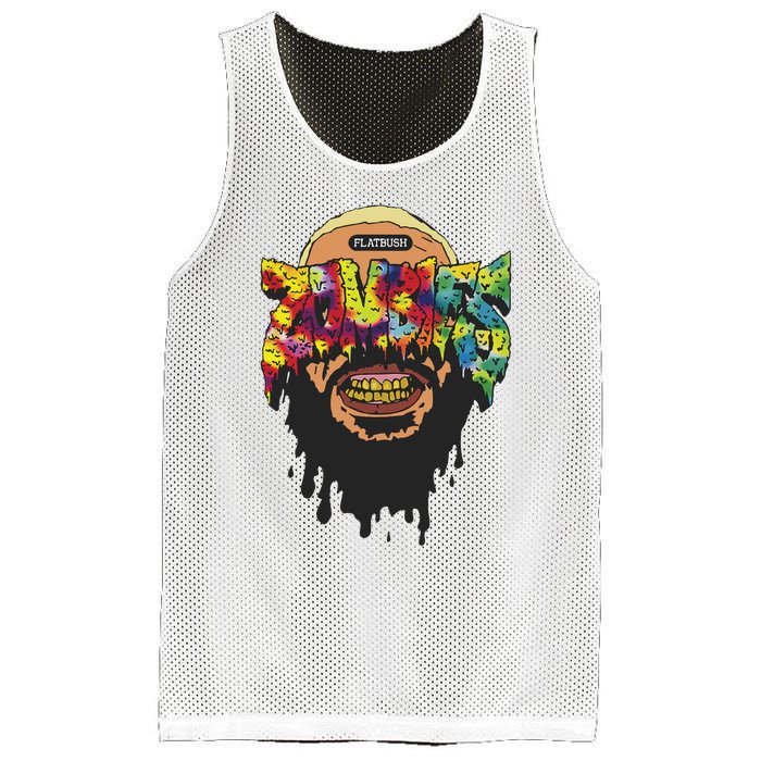 The Flatbush Zombies Mesh Reversible Basketball Jersey Tank