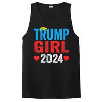 Trump Girl 2024 S Cute Trump Flag PosiCharge Competitor Tank