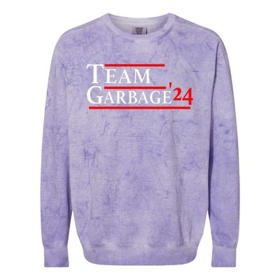 Team Garbage 2024 Colorblast Crewneck Sweatshirt