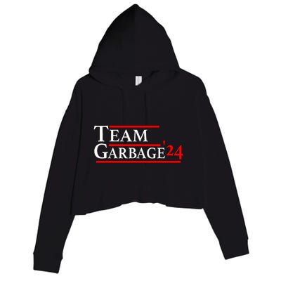 Team Garbage 2024 Crop Fleece Hoodie