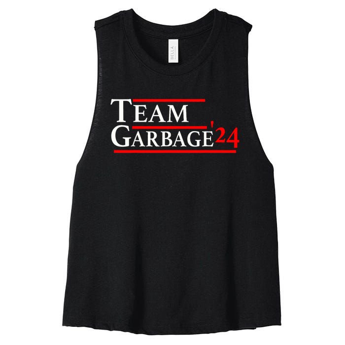 Team Garbage 2024 Women's Racerback Cropped Tank