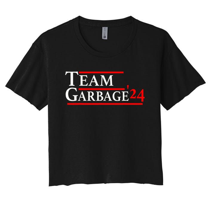 Team Garbage 2024 Women's Crop Top Tee