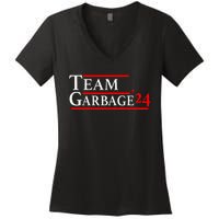 Team Garbage 2024 Women's V-Neck T-Shirt