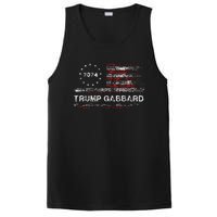 Trump Gabbard 2024 Us Flag Trump 24 Conservative Election PosiCharge Competitor Tank