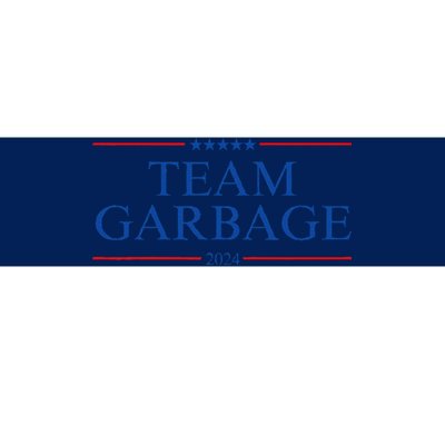 Team Garbage 2024 Gift Funny Bumper Sticker