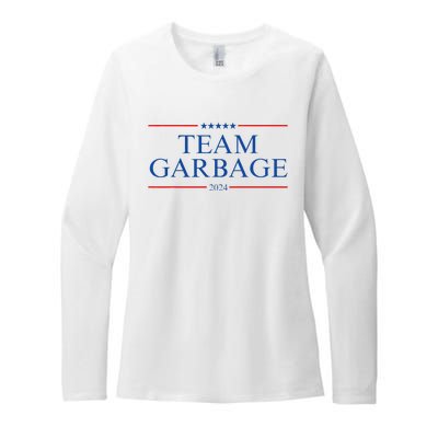 Team Garbage 2024 Gift Funny Womens CVC Long Sleeve Shirt