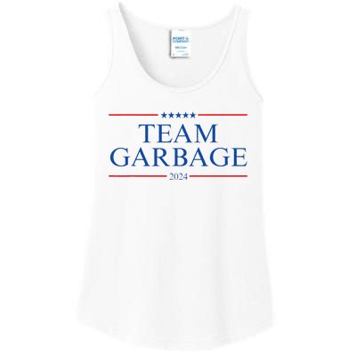 Team Garbage 2024 Gift Funny Ladies Essential Tank