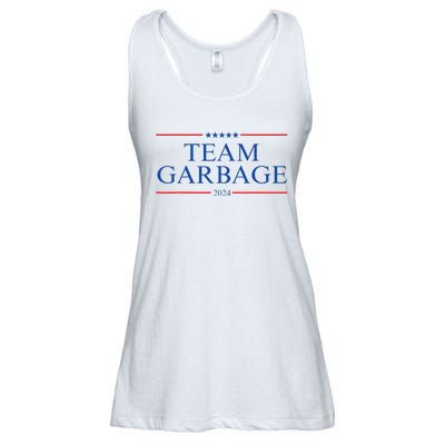 Team Garbage 2024 Gift Funny Ladies Essential Flowy Tank