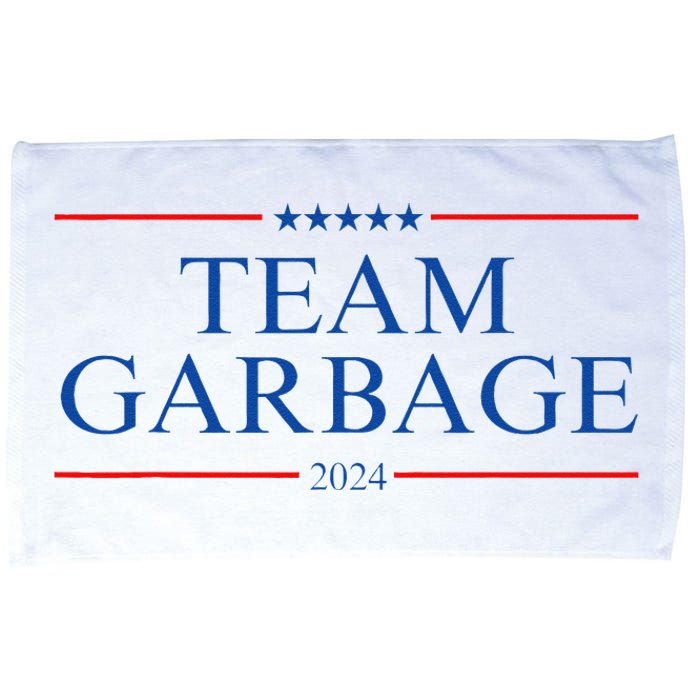 Team Garbage 2024 Gift Funny Microfiber Hand Towel