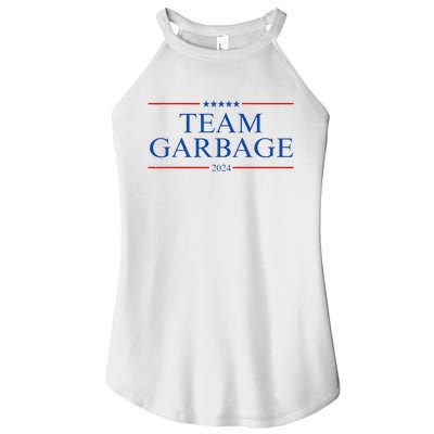 Team Garbage 2024 Gift Funny Women's Perfect Tri Rocker Tank