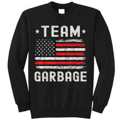 Team Garbage 2024 American Flag Sweatshirt