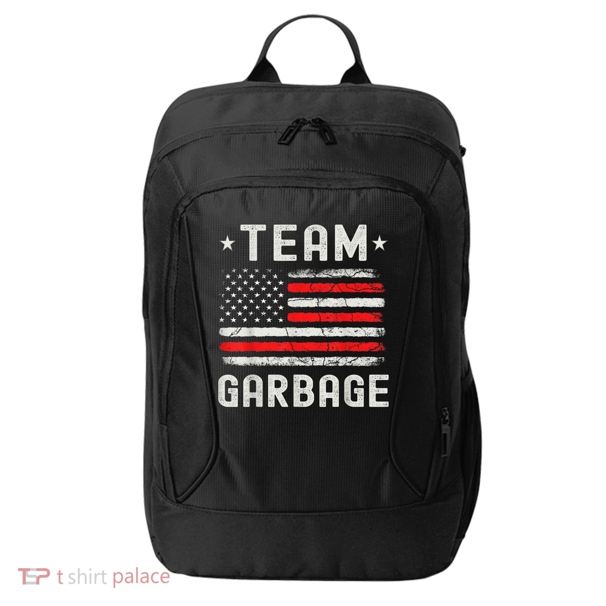 Team Garbage 2024 American Flag City Backpack