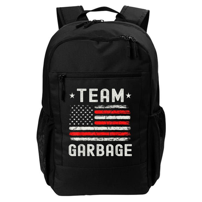Team Garbage 2024 American Flag Backpack