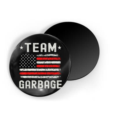 Team Garbage 2024 American Flag Magnet