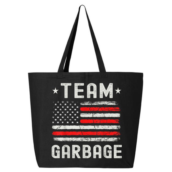 Team Garbage 2024 American Flag 25L Jumbo Tote