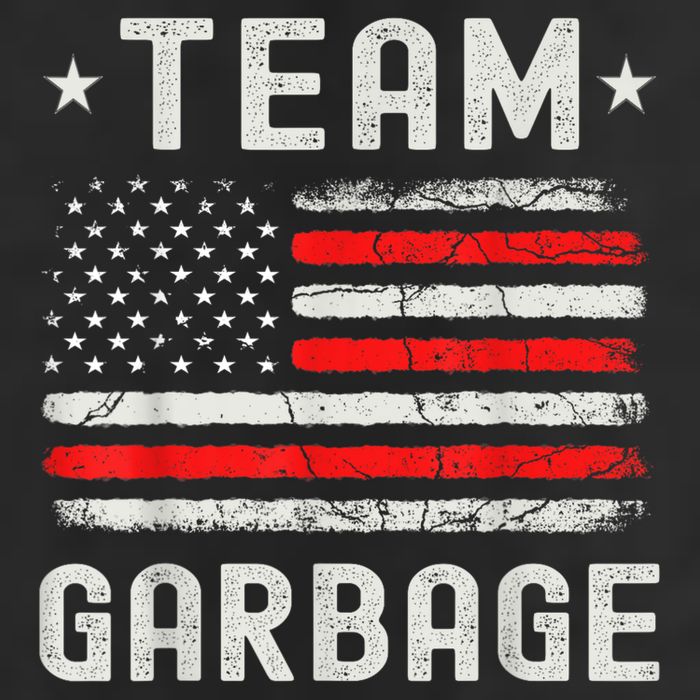 Team Garbage 2024 American Flag 25L Jumbo Tote