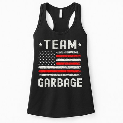 Team Garbage 2024 American Flag Womens Tank Top