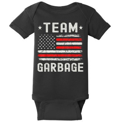 Team Garbage 2024 American Flag Baby Bodysuit