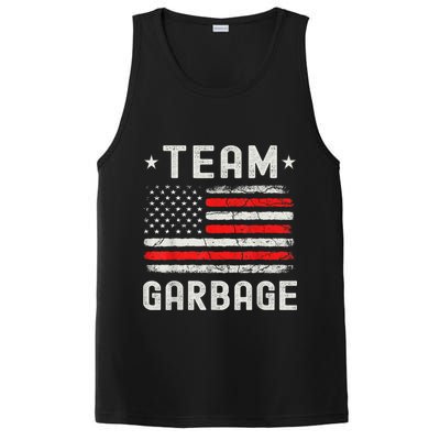 Team Garbage 2024 American Flag PosiCharge Competitor Tank