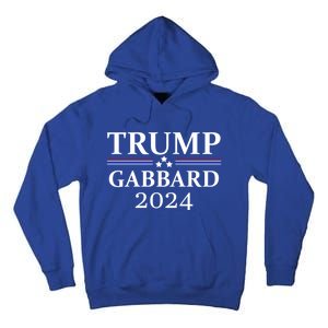 Trump Gabbard 2024 Election Protrump Supporter Cute Gift Tall Hoodie