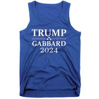 Trump Gabbard 2024 Election Protrump Supporter Cute Gift Tank Top