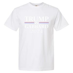 Trump Gabbard 2024 Election Protrump Supporter Cute Gift Garment-Dyed Heavyweight T-Shirt