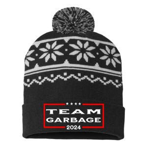 Team Garbage 2024 USA-Made Snowflake Beanie