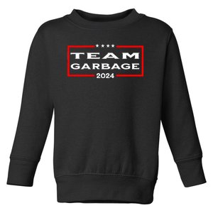 Team Garbage 2024 Toddler Sweatshirt