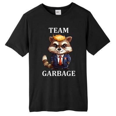 Team Garbage 2024 Racoon Donald Trump Maga Tall Fusion ChromaSoft Performance T-Shirt