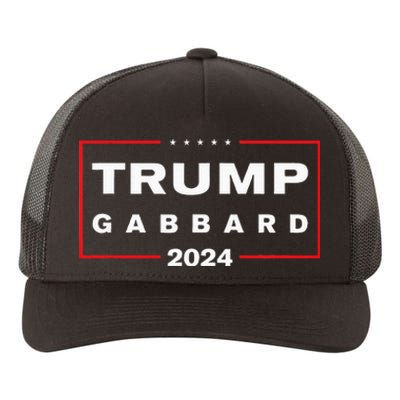 Trump Gabbard 2024 Yupoong Adult 5-Panel Trucker Hat