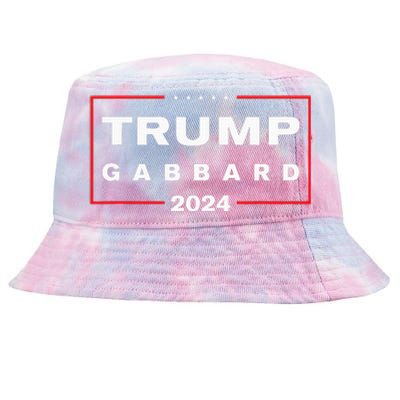 Trump Gabbard 2024 Tie-Dyed Bucket Hat