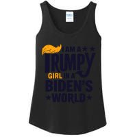 Trump Girl 2024: Unwavering Patriotism Ladies Essential Tank