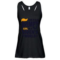 Trump Girl 2024: Unwavering Patriotism Ladies Essential Flowy Tank