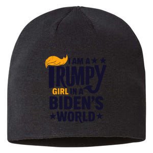 Trump Girl 2024: Unwavering Patriotism Sustainable Beanie