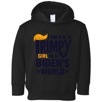 Trump Girl 2024: Unwavering Patriotism Toddler Hoodie