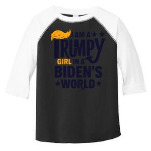 Trump Girl 2024: Unwavering Patriotism Toddler Fine Jersey T-Shirt