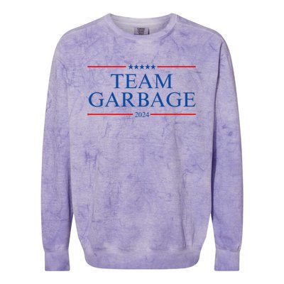 Team Garbage 2024 Colorblast Crewneck Sweatshirt