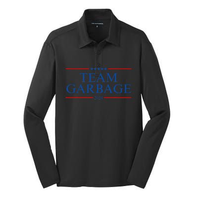 Team Garbage 2024 Silk Touch Performance Long Sleeve Polo