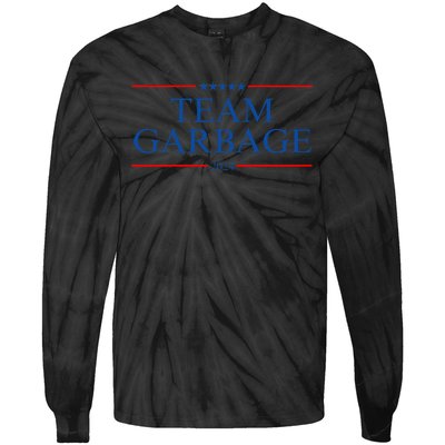 Team Garbage 2024 Tie-Dye Long Sleeve Shirt