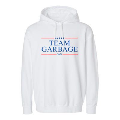 Team Garbage 2024 Garment-Dyed Fleece Hoodie