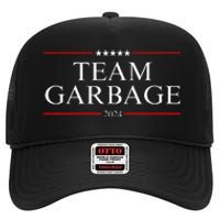 Team Garbage 2024 High Crown Mesh Back Trucker Hat