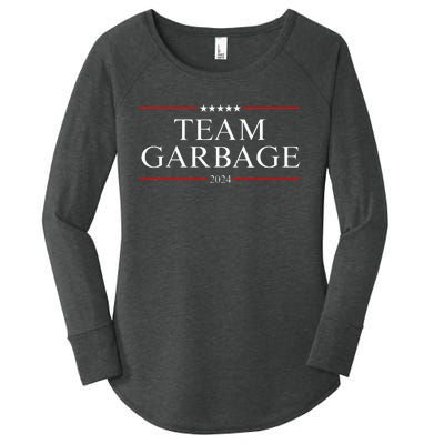 Team Garbage 2024 Women's Perfect Tri Tunic Long Sleeve Shirt