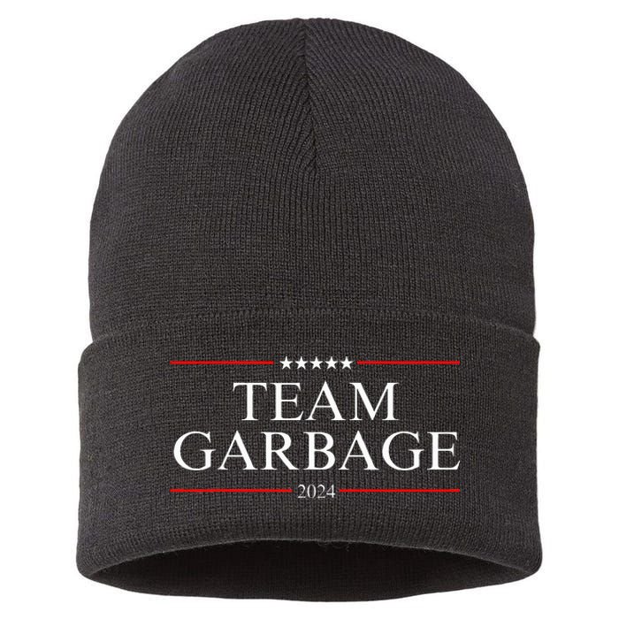 Team Garbage 2024 Sustainable Knit Beanie