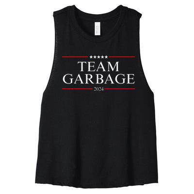 Team Garbage 2024 Women's Racerback Cropped Tank