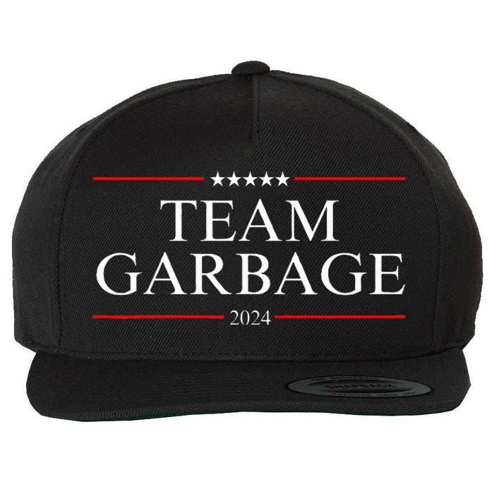 Team Garbage 2024 Wool Snapback Cap