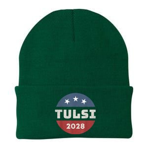 Tulsi Gabbard 2028 For President Campaign Knit Cap Winter Beanie