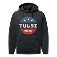 Tulsi Gabbard 2028 For President Campaign Performance Fleece Hoodie